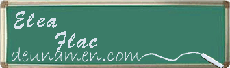 Elea Flac Visitenkarte